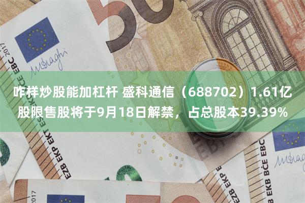 咋样炒股能加杠杆 盛科通信（688702）1.61亿股限售股将于9月18日解禁，占总股本39.39%