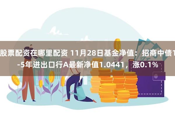 股票配资在哪里配资 11月28日基金净值：招商中债1-5年进出口行A最新净值1.0441，涨0.1%