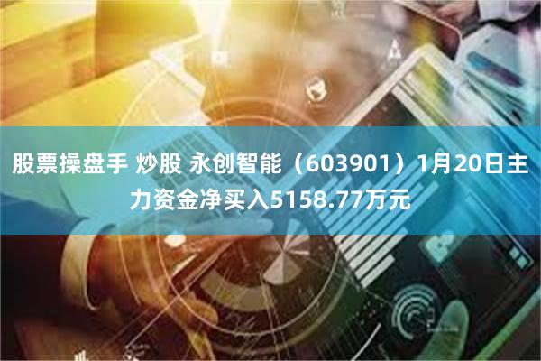 股票操盘手 炒股 永创智能（603901）1月20日主力资金净买入5158.77万元