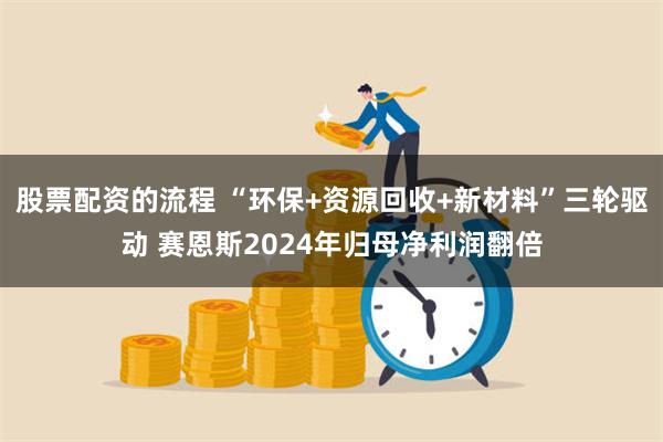 股票配资的流程 “环保+资源回收+新材料”三轮驱动 赛恩斯2024年归母净利润翻倍